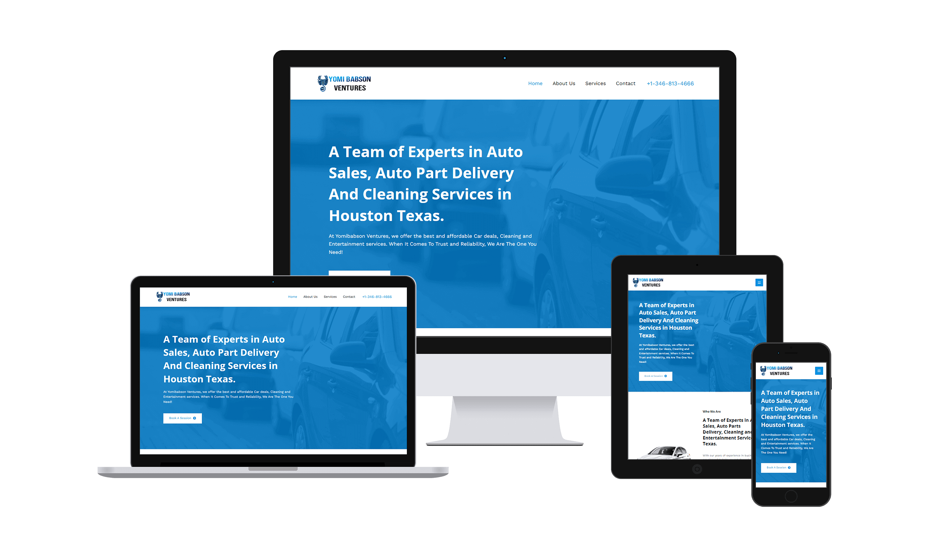 ebanks technologies, efe bankole, web designer