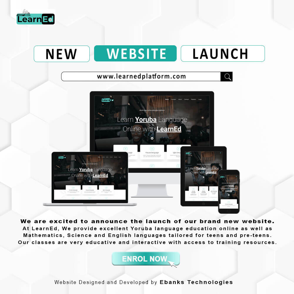 ebanks technologies, efe bankole, web designer