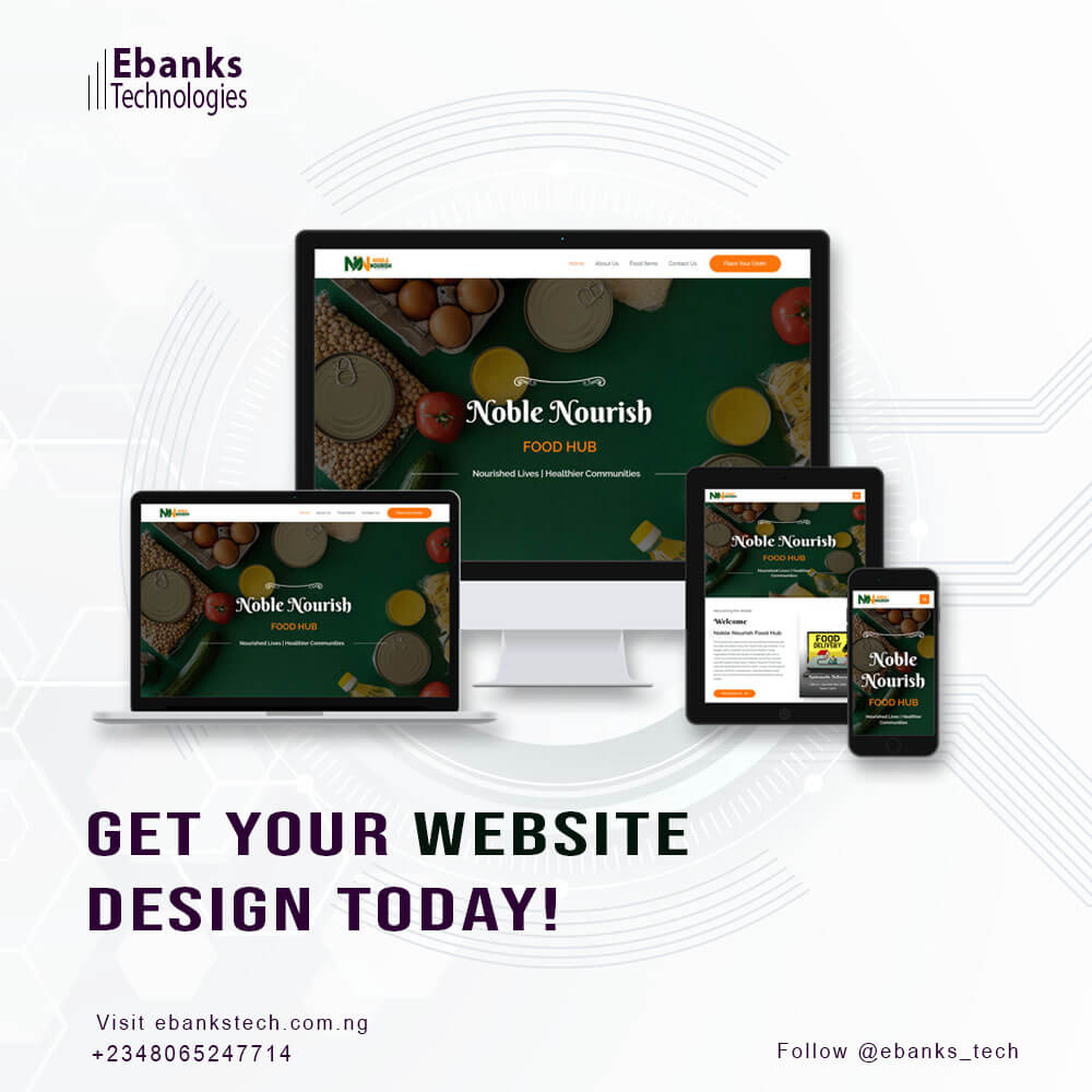 ebanks technologies, efe bankole, web designer